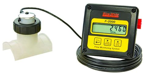 blue white industries flow meter.